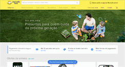 Desktop Screenshot of mercadolivre.com.br