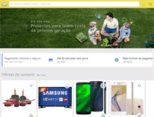Tablet Screenshot of mercadolivre.com.br