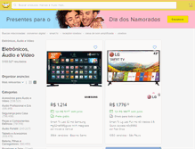 Tablet Screenshot of eletronicos.mercadolivre.com.br
